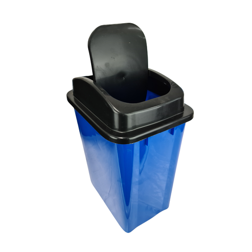 [FPPR02] Papelero Rectangular Mediano Con Balancín (23 Lts.) FPPR02