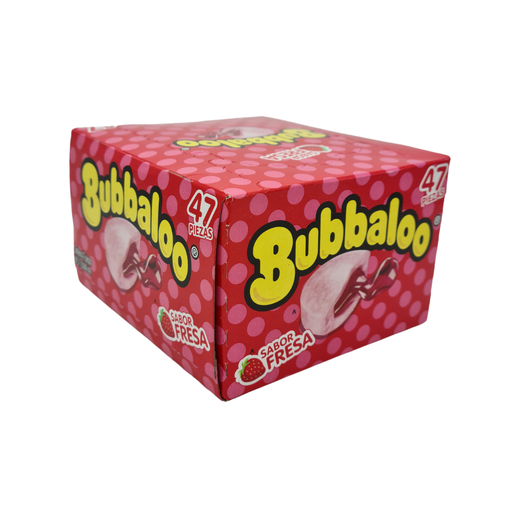 [BUBBAF47] Bubbaloo Fresa 47 Piezas Adams