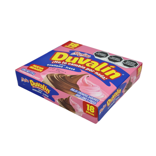 [DUVAF18] Duvalín Avellana-Fresa 18 Piezas