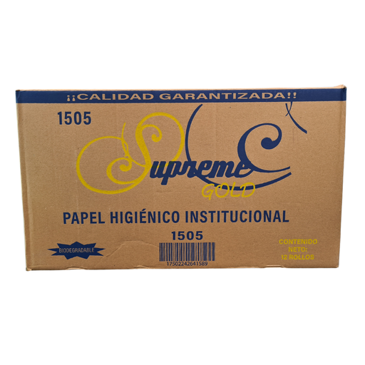 [1505] Papel Higiénico Junior C/12 Rollos Institucional 1505 Drop