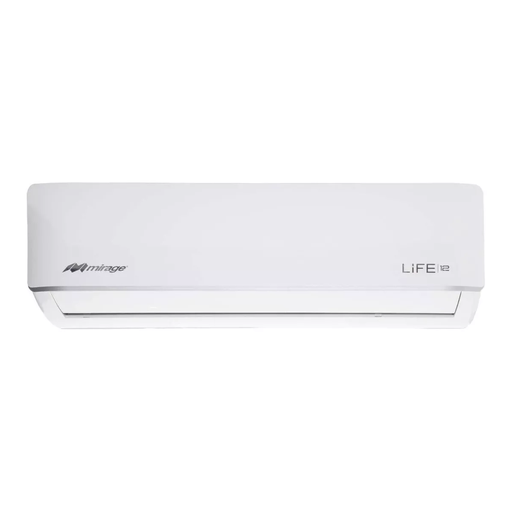 [MELC121T] Mini Split Mirage 220V 1 Tonelada 12 Btus ELC121T Life Color Blanco