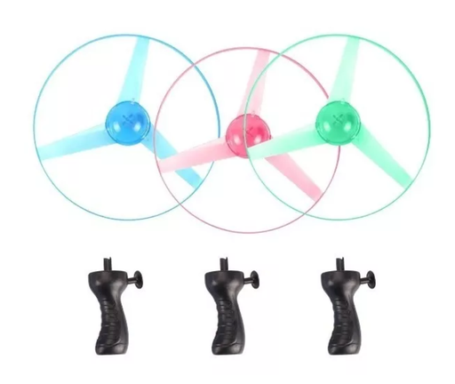 [MLM-1511885988] Platillo Volador Led Juguete Para Niños Varios Colores 3 Pza
