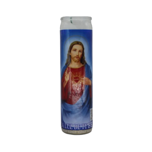 [VM81003] Sagrado Corazón Imagen Veladora México VM81003