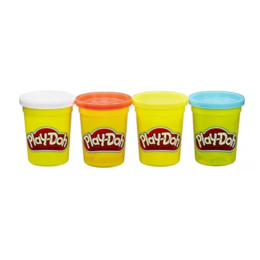 Play-Doh 4 Colores Masa Moldeable  PD63