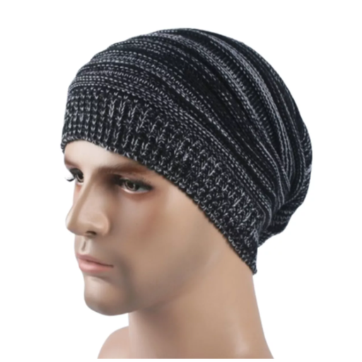 [GUCTGRIS] Gorro Unisex Casual Tejido De Invierno