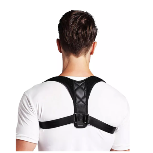 Corrector De Postura, Auto Ajustable Unisex Negro!