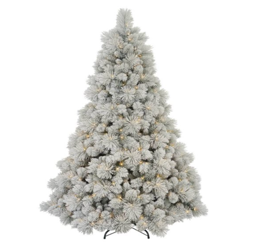 [981018729] Árbol de Navidad Artificial Nevado con Luces LED 2.28 m Drop 002