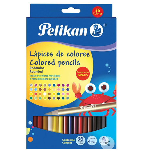 [10991] Lápices De Colores 36 Piezas Drop 009