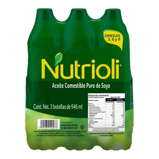 [000718515] Aceite de Soya Nutrioli 3 pzas Drop002