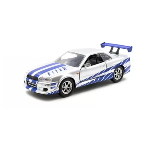 [MLM21759751] Nissan Skyline Gtr R34 Rapido Y Furioso Jada 1:32 Drop015